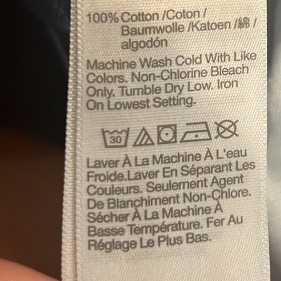 Madewell the perfect vintage wide leg jean pinstripe trouser pleated size 29 - Picture 10 of 10